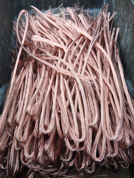 What are copper wires?